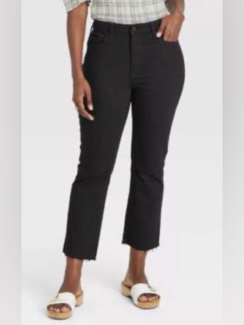 BANANA REPUBLIC High Rise Bootcut Cropped jeans size women’s 8
